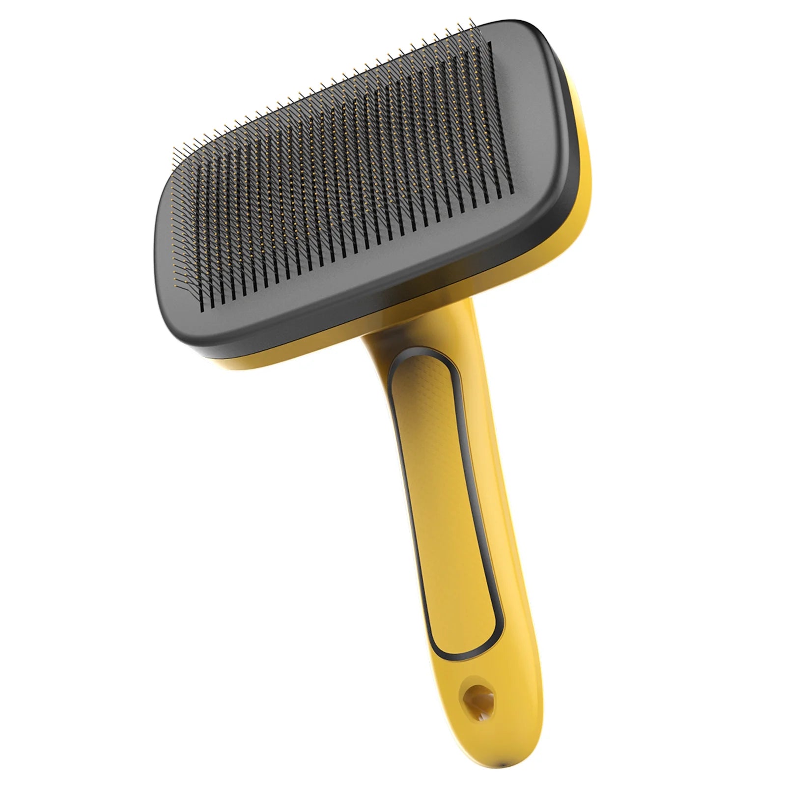 Self-Cleaning Slicker Brush for Dogs & Cats - Professional Grooming Tool for Shedding, Mats & Tangles | Painless Detangling & Undercoat Removal 