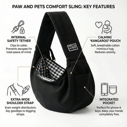 PawandPets™ Safety Shoulder Pet Carrier