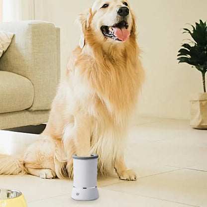 PawandPets© Automatic Paw Washer for Dogs & Cats - Electric Pet Foot Cleaning Cup with Quick, Low-Noise Cleaning