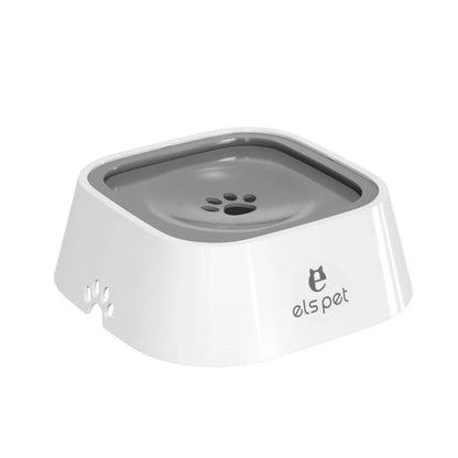 PawandPets© Pet Water Fountain with Floating Plates| No Spill Dog Water Bowl