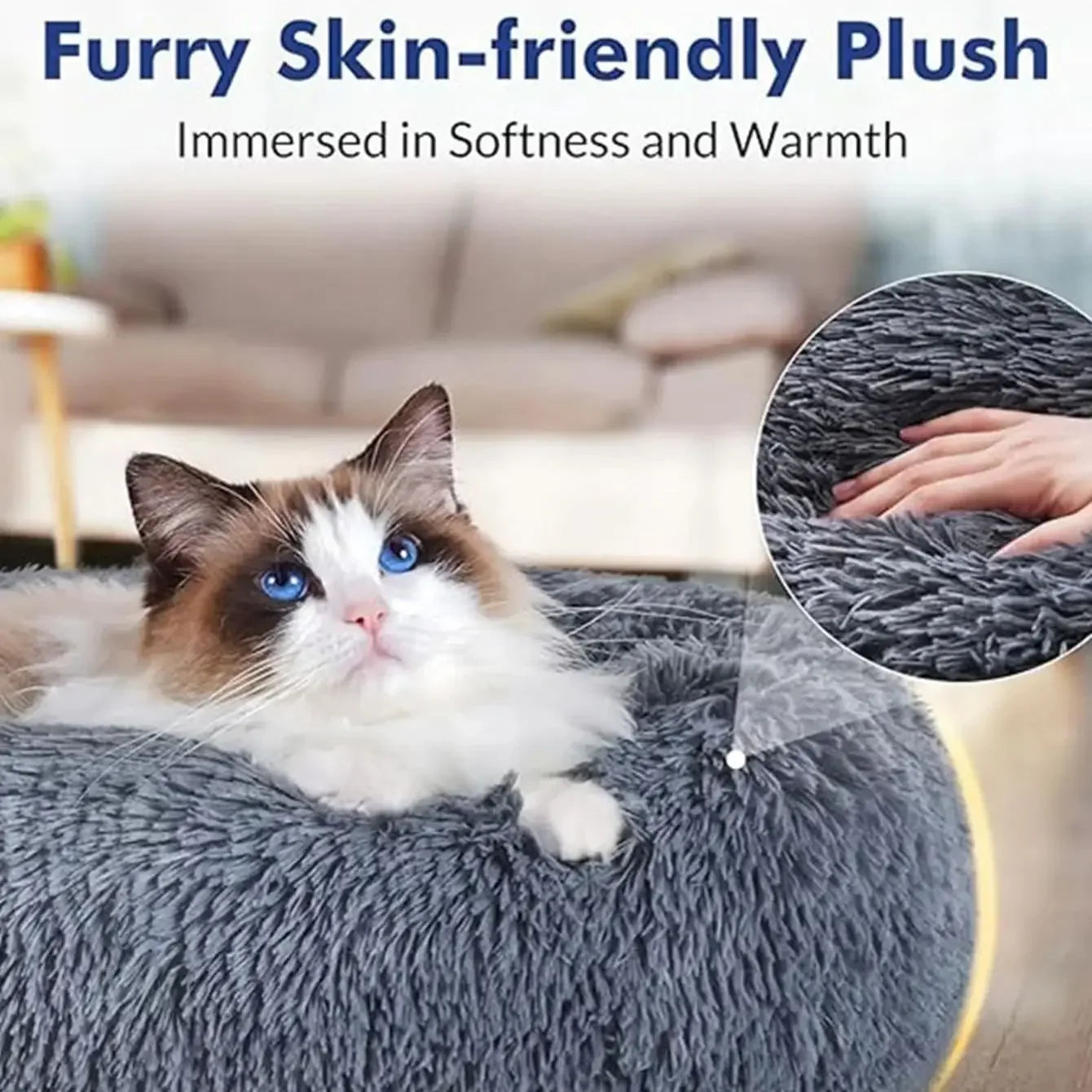 PawandPets© - World #1 Anxiety Relief Dog Bed