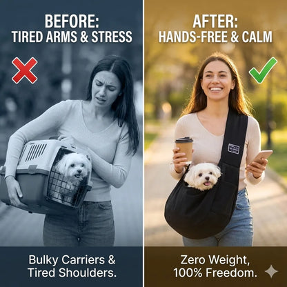 PawandPets™ Safety Shoulder Pet Carrier