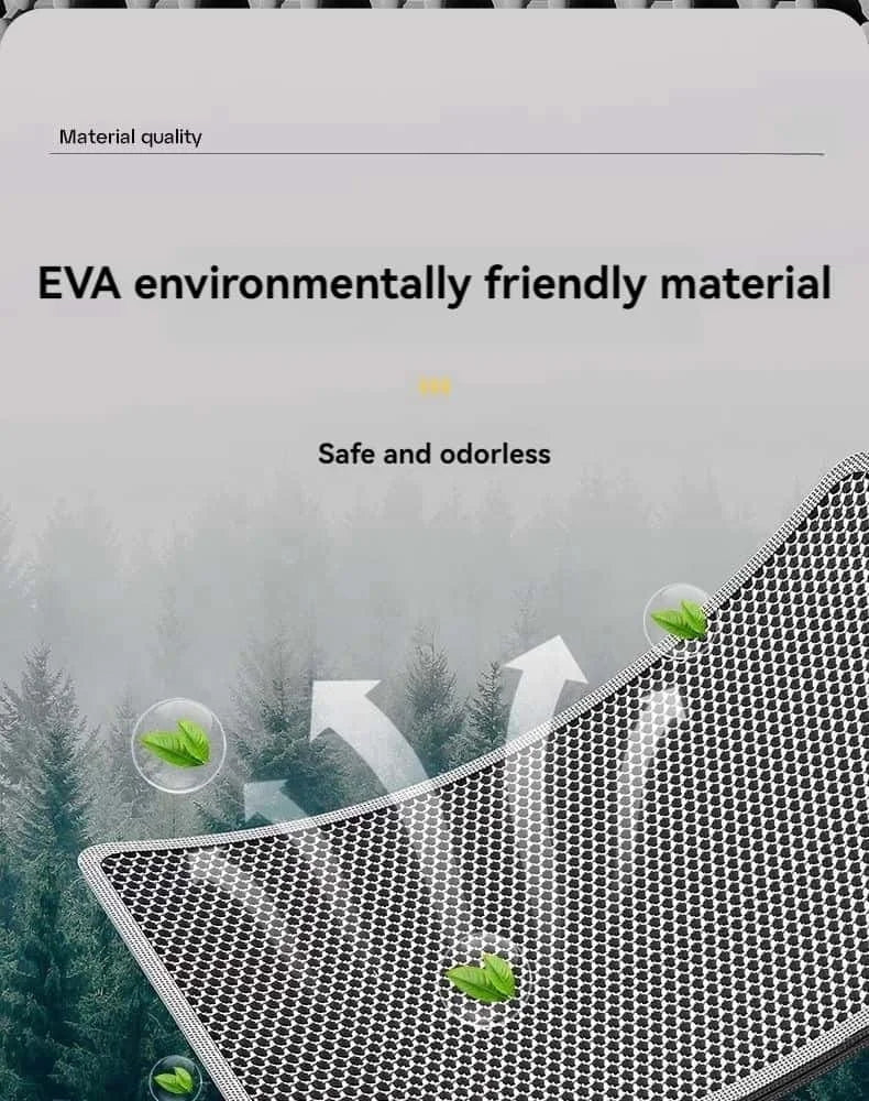 PawandPets© Double-Layer Honeycomb Cat Litter Mat