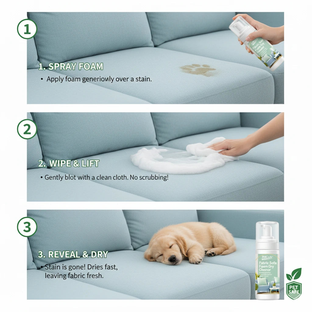 PawandPets© - Fabric Foam Stain Remover